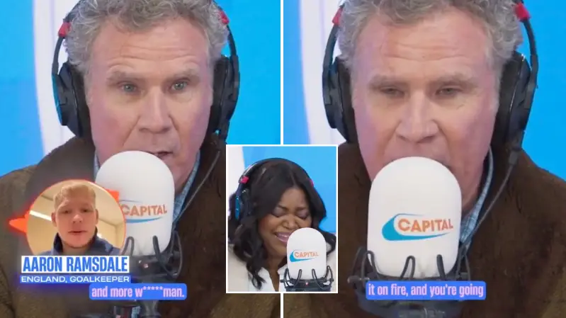 Will Ferrell warns Aaron Ramsdale he's 'delivering a bag of sh*t to his door' ahead of England vs USA