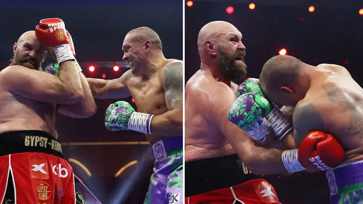 Oleksandr Usyk vs Tyson Fury punching stats emerge and they speak volumes