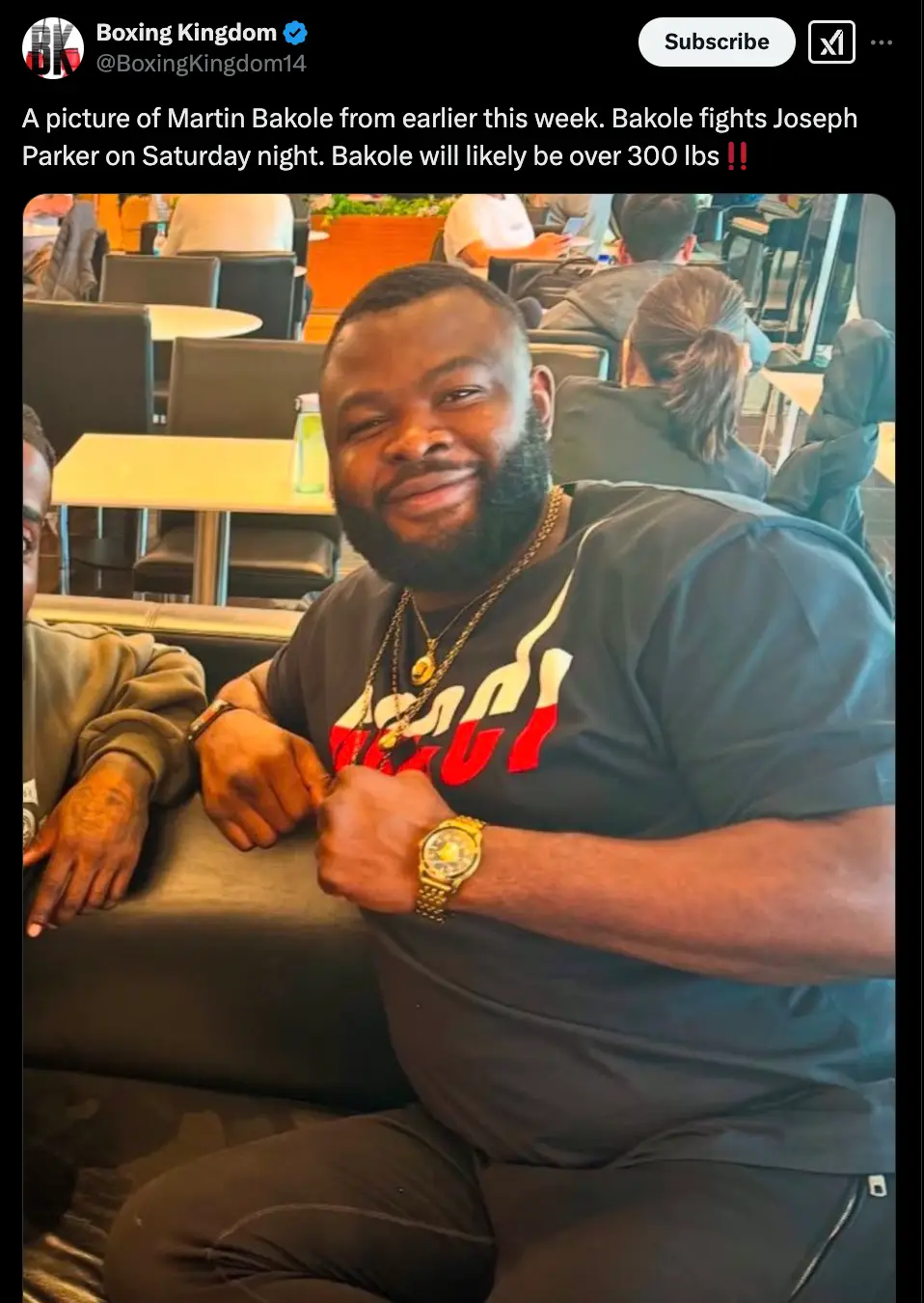 Image: Twitter/@BoxingKingdom44