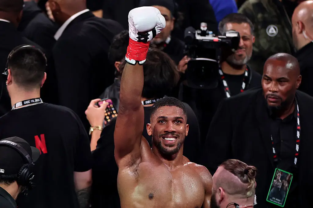 Joshua took home a massive pay day after his win over Jake Paul. (Image: Carmen Mandato/Getty Images for Netflix)