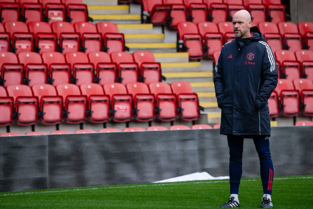 Erik ten Hag was sacked by Man Utd in October 2024 (Credit:Getty)