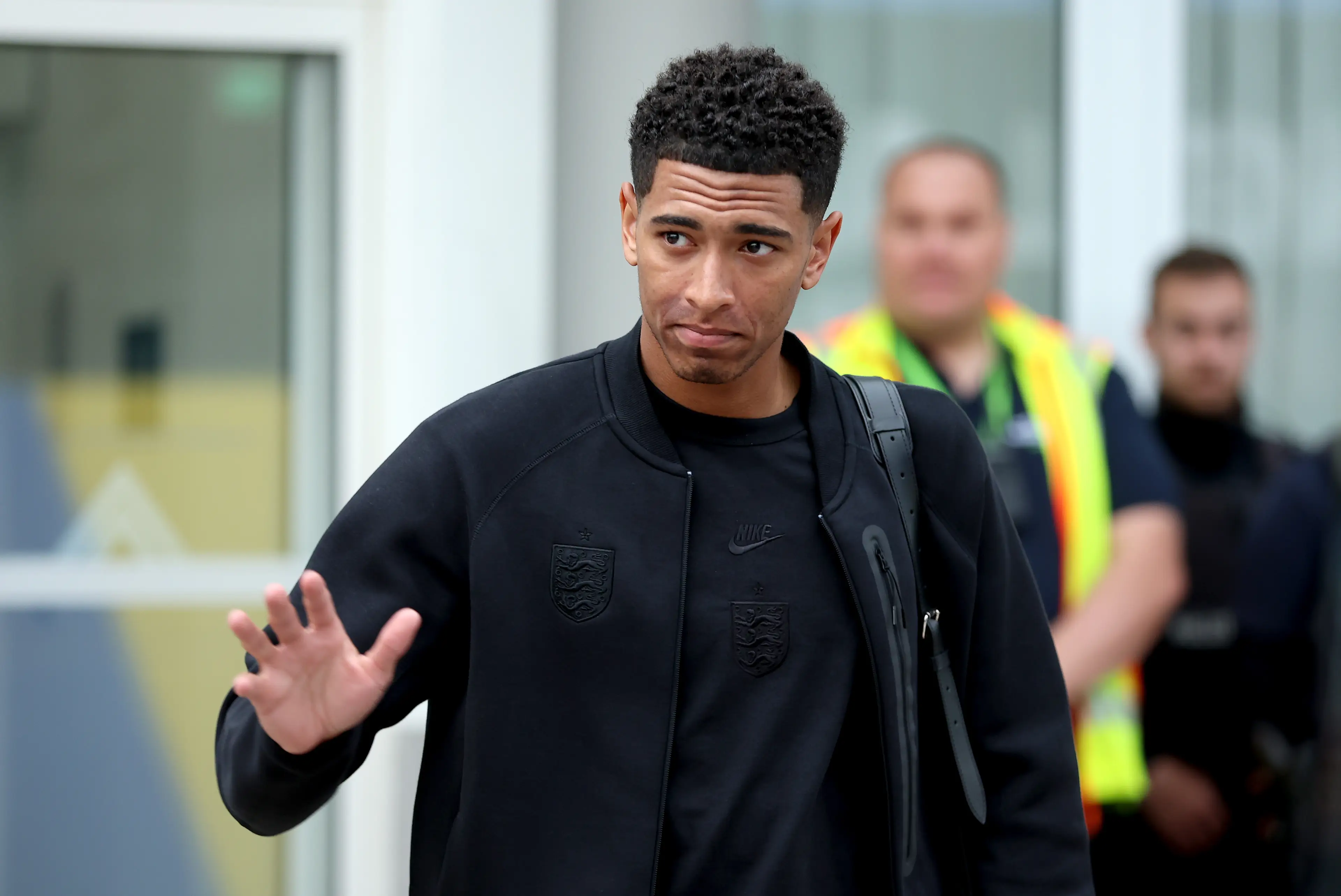 England arrived in Germany on Monday ahead of their opening game of the tournament (Getty)