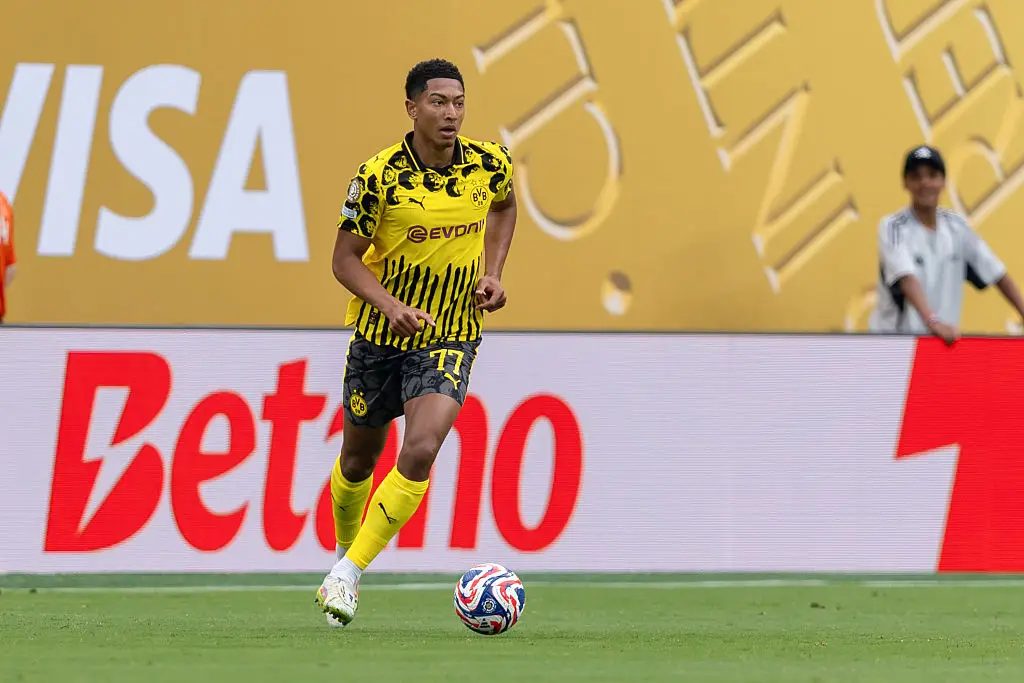 Jobe Bellingham in action for Dortmund (Credit:Getty)