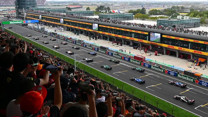 Two drivers disqualified in chaotic scenes during aftermath of Chinese Grand Prix