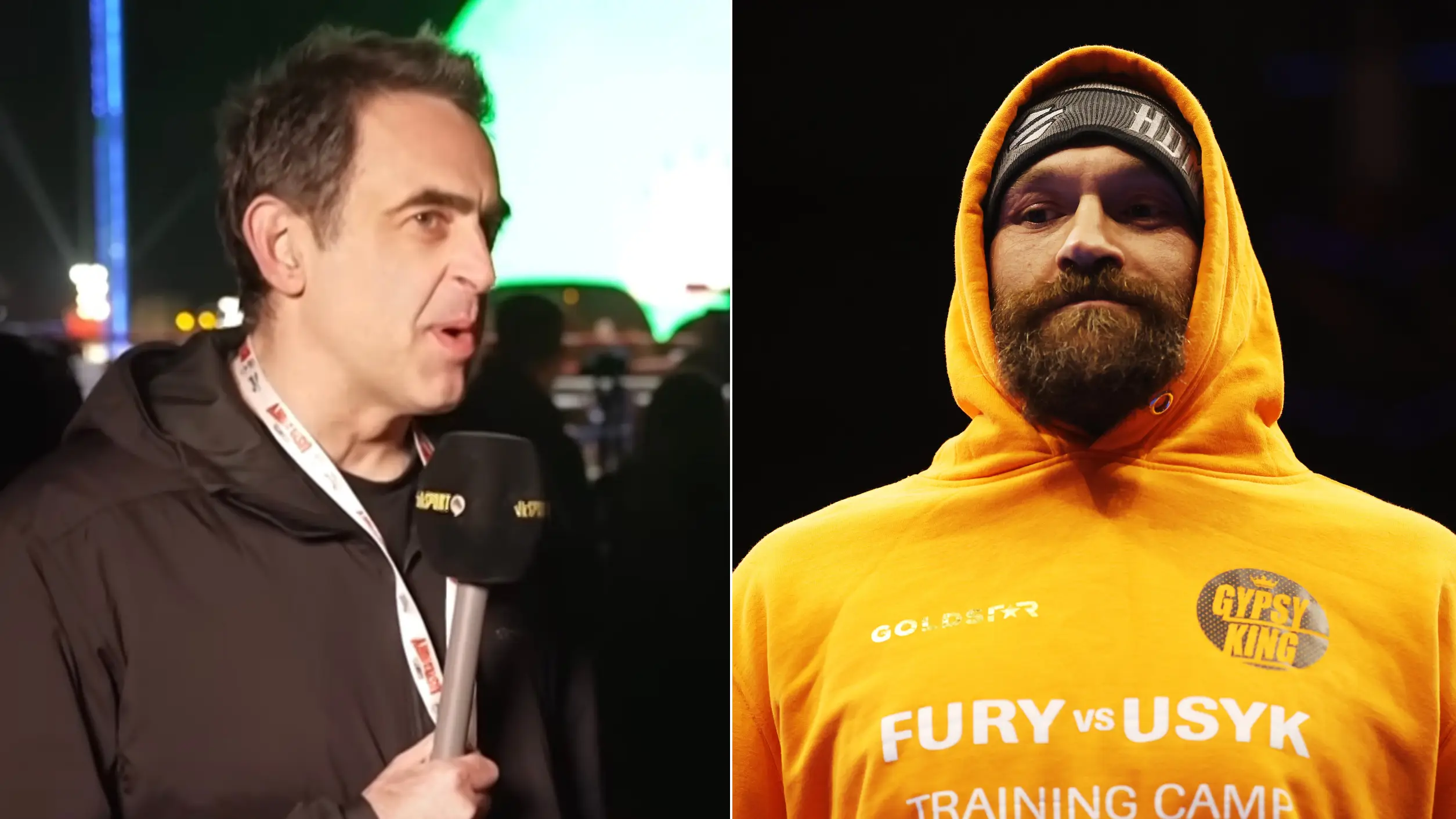 Ronnie O'Sullivan reveals what he's 'heard' about problems in Tyson Fury training camp as Oleksandr Usyk fight prediction made