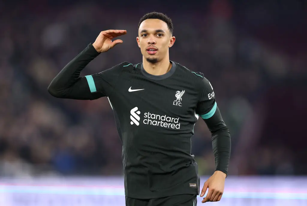 Trent Alexander-Arnold is attracting the interest of Real Madrid (Credit:Getty)