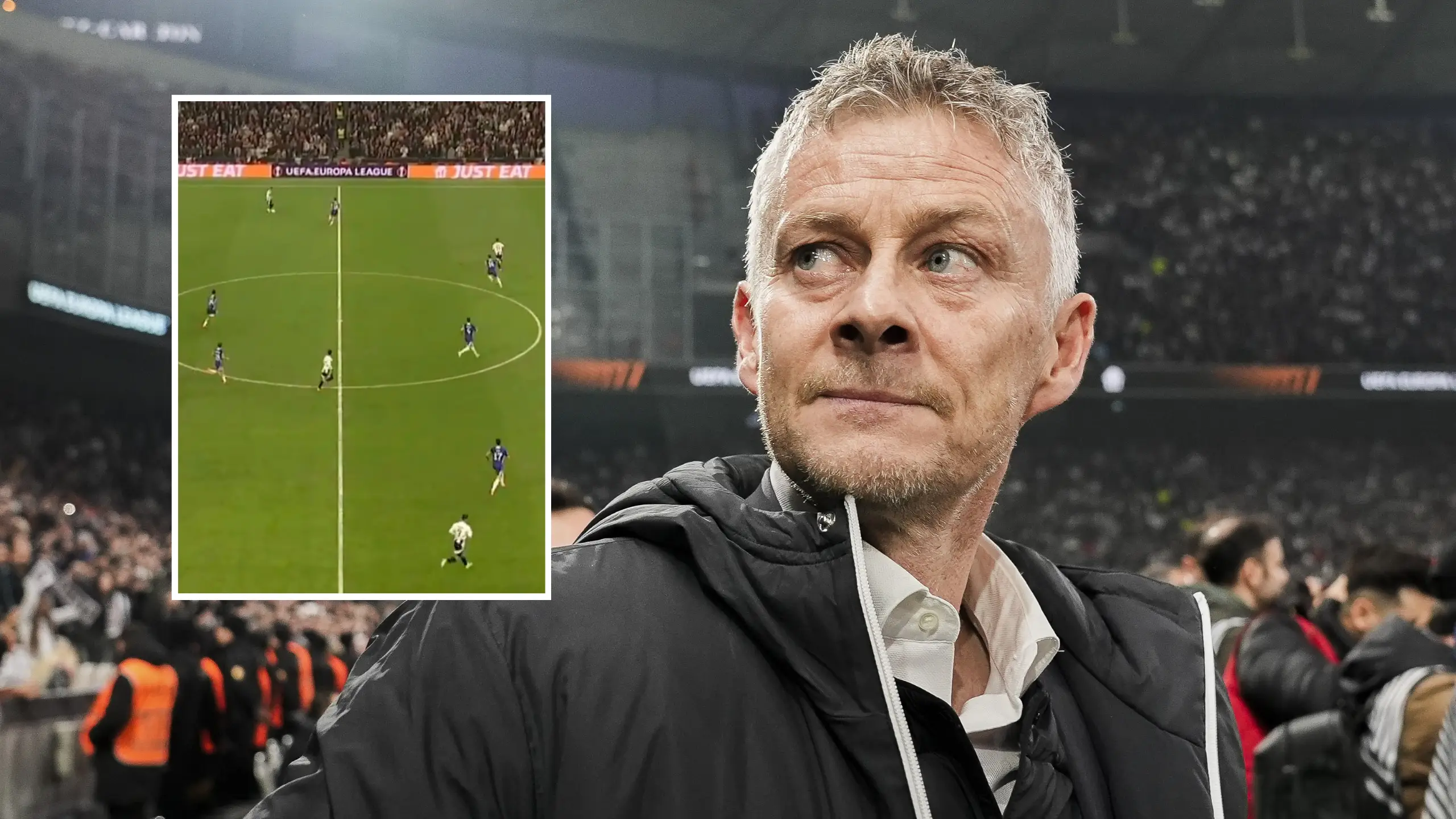 Ole Gunnar Solskjaer's first official game as Besiktas manager has got Man Utd fans talking