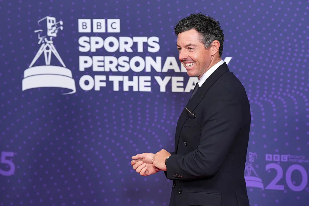 Rory McIlroy was also named the 2025 Sports Personality of the Year. (Image: Dominic Lipinski/Getty Images)