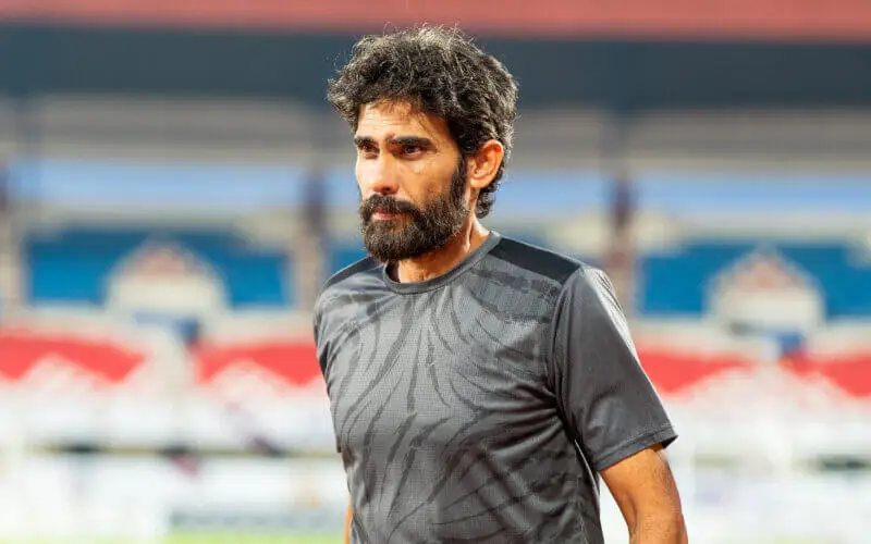 Khalid Jamil will be hoping to pull of an almighty upset against Brazil. Image credit: AIFF