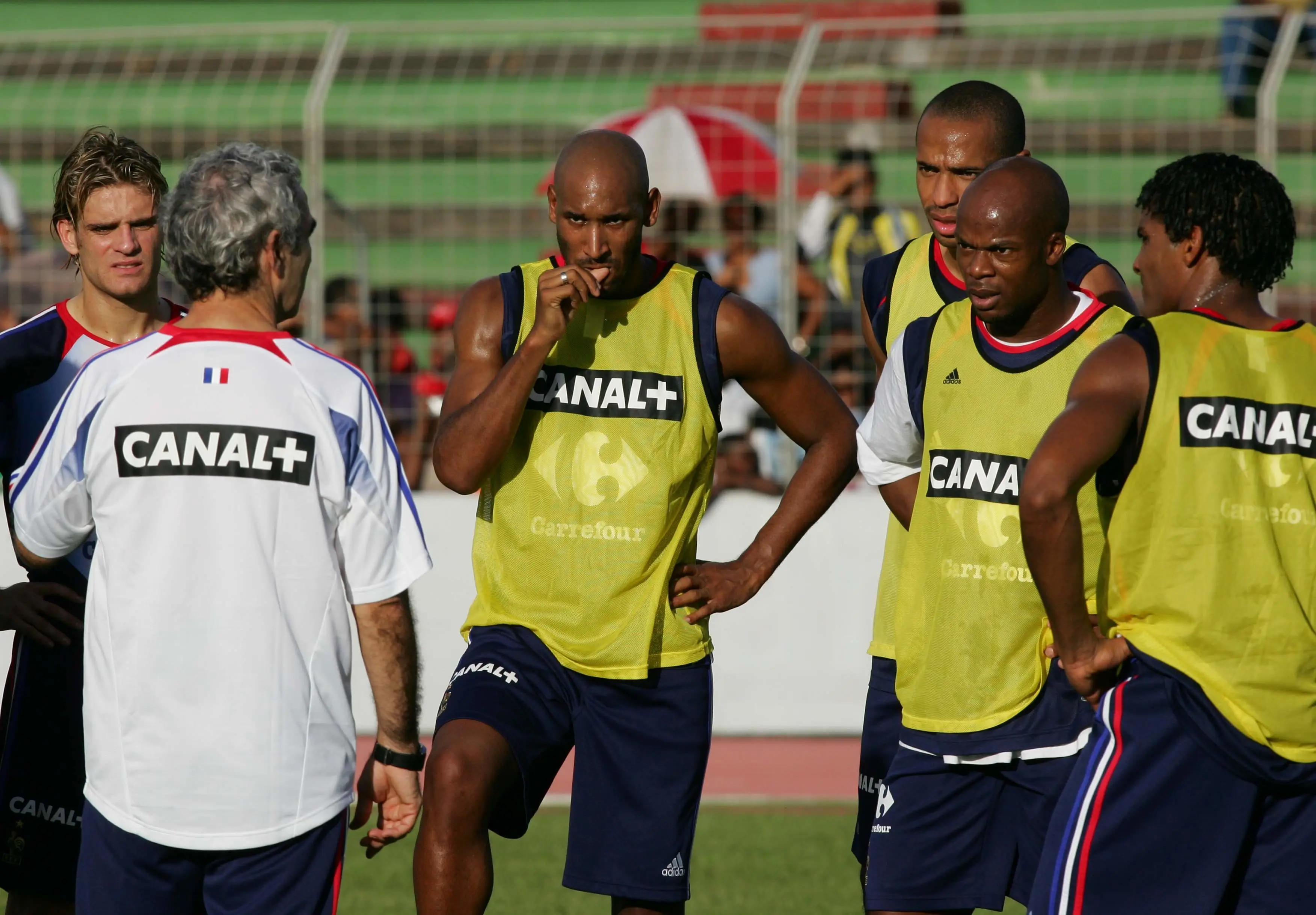 Henry played alongside Anelka at national team level. Image credit: Getty