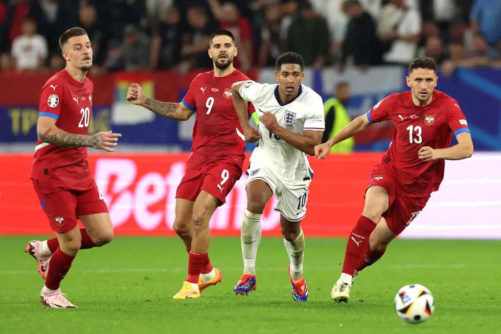 Serbia have threatened to withdraw from Euro 2024 (Image: Getty)