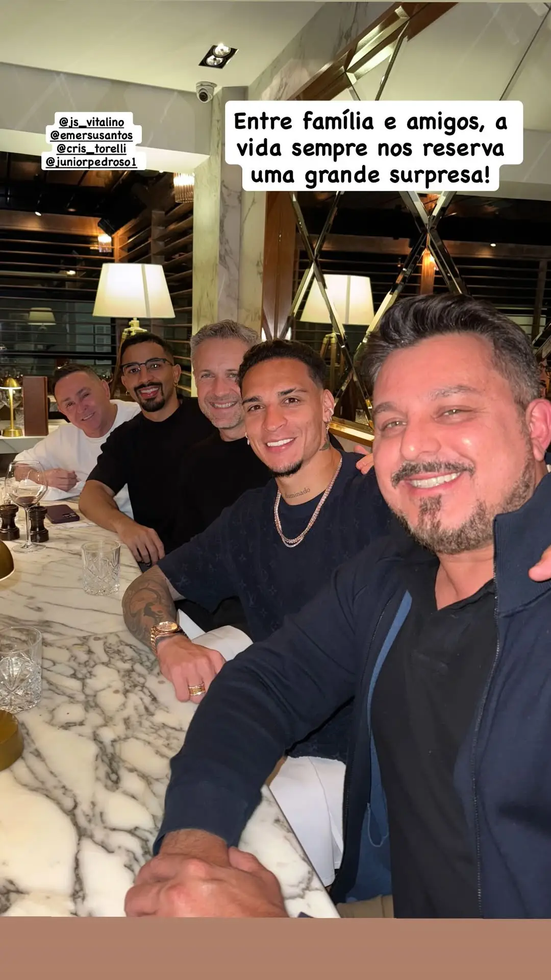 Antony posted to his Instagram story (Credit:Antony/IG)