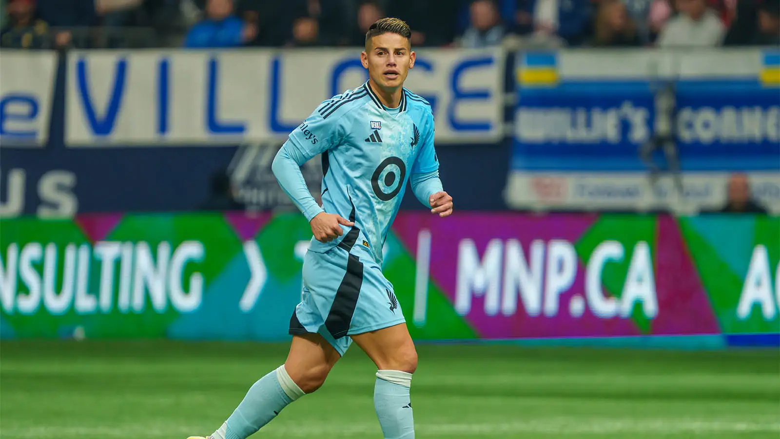 James Rodriguez played only eight matches for Minnesota United (Image: Getty)