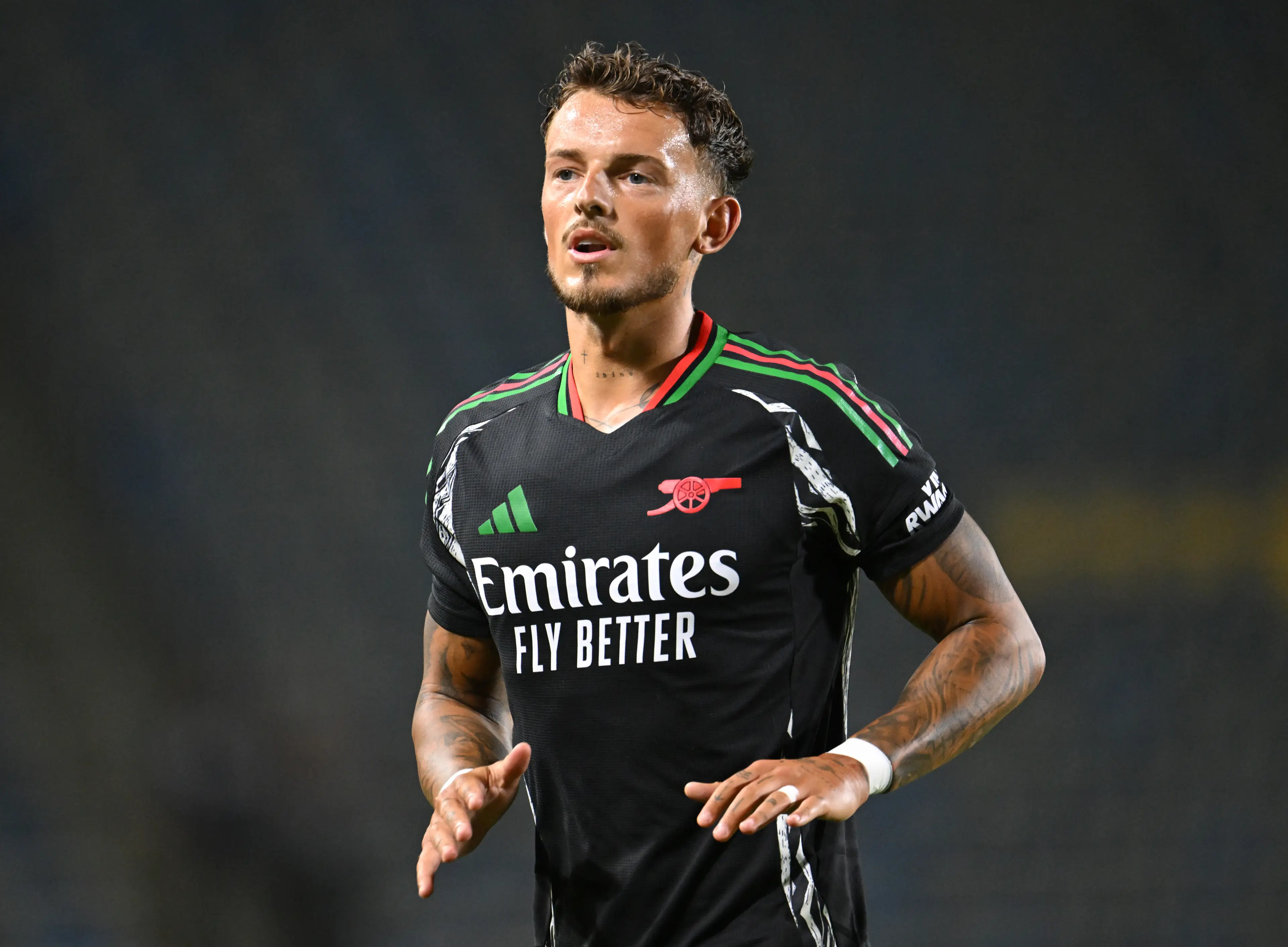 Ben White featured in Arsenal's pre-season opener. [Getty]