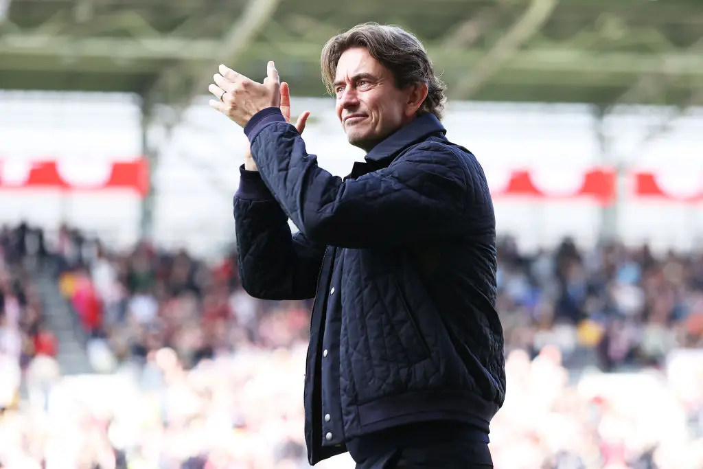 Thomas Frank has been linked with the Manchester United job (Credit:Getty)