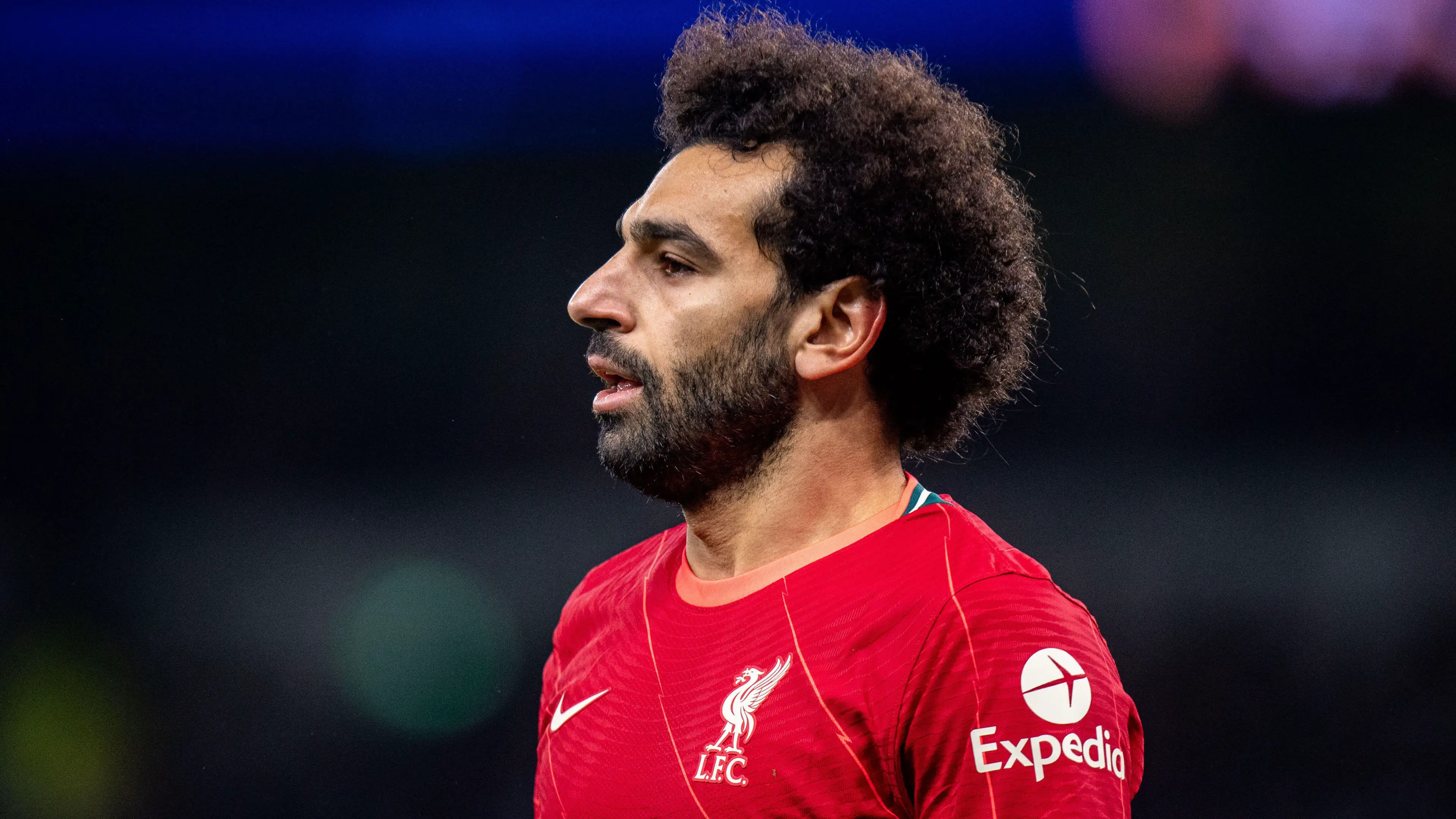 Mohamed Salah of Liverpool looking on. (Alamy)