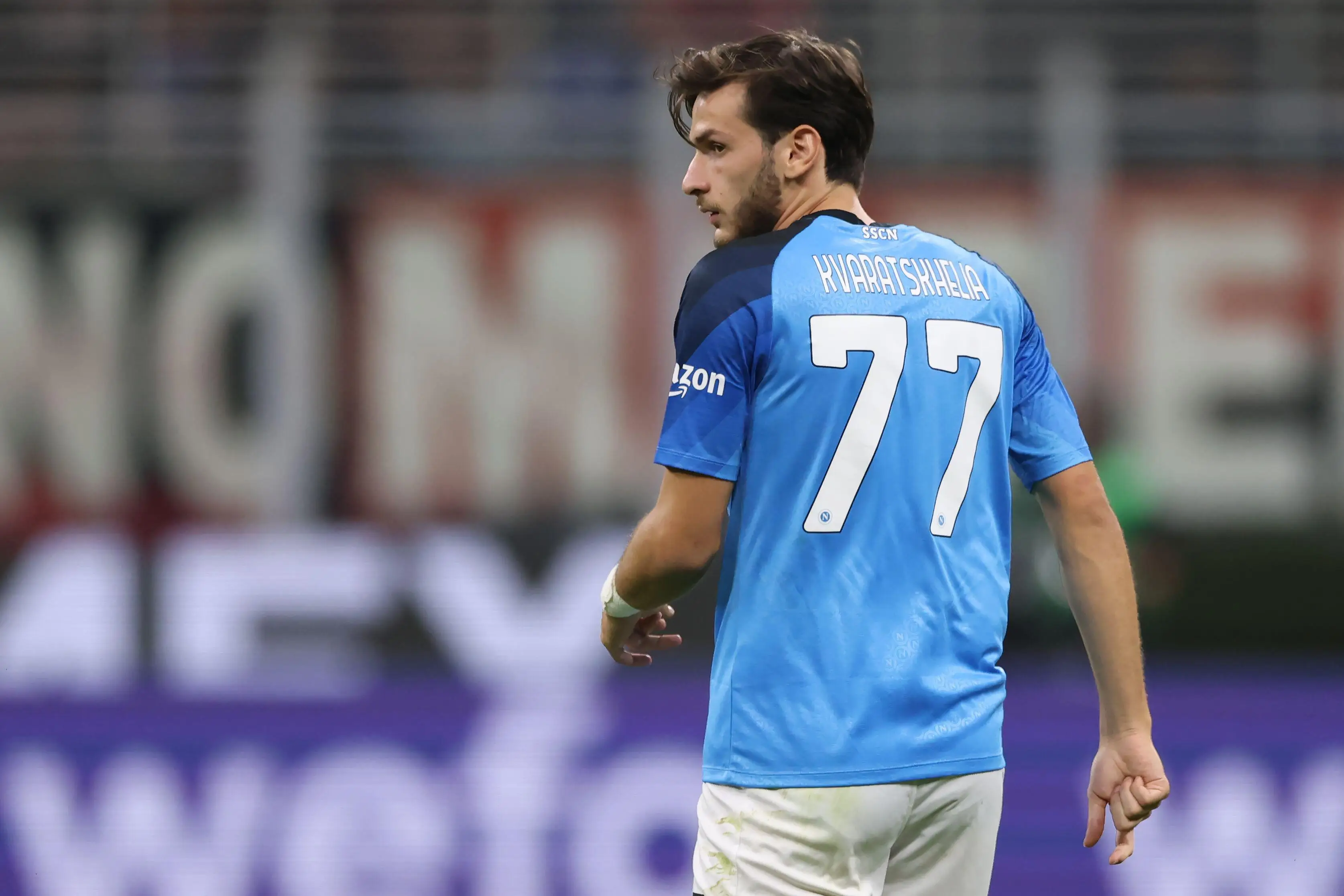 Khvicha Kvaratskhelia has been in fine form this season.