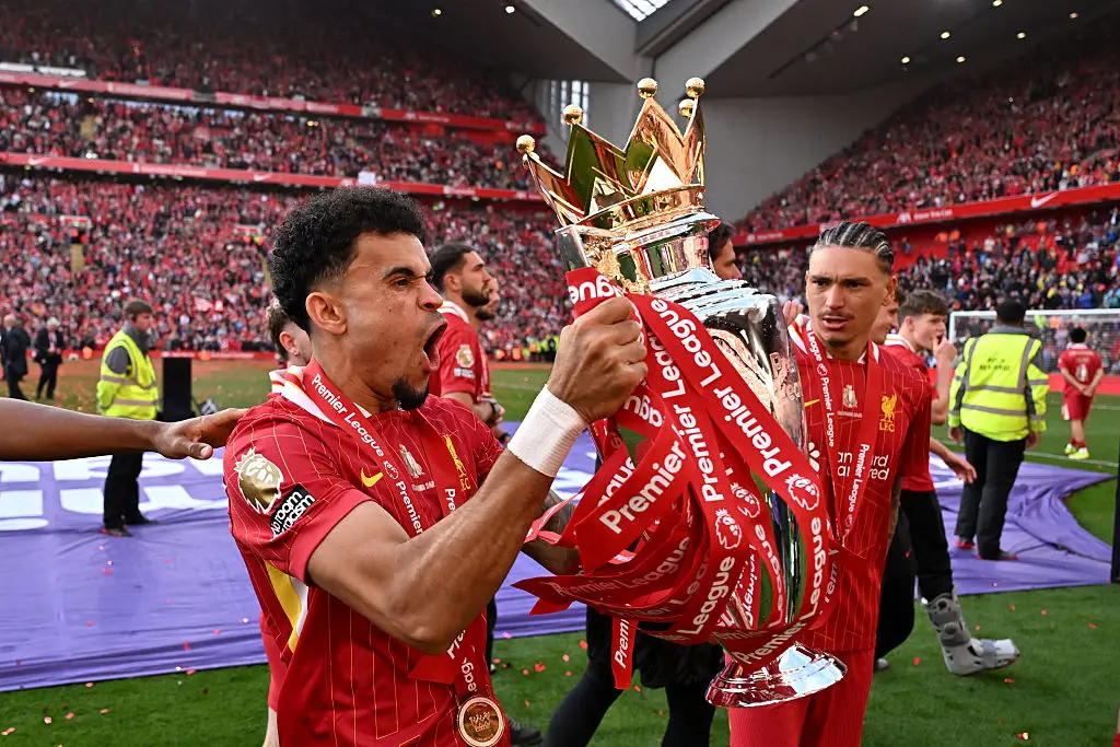 Luis Diaz has been linked with a move away from Anfield this summer. (Image: Getty)