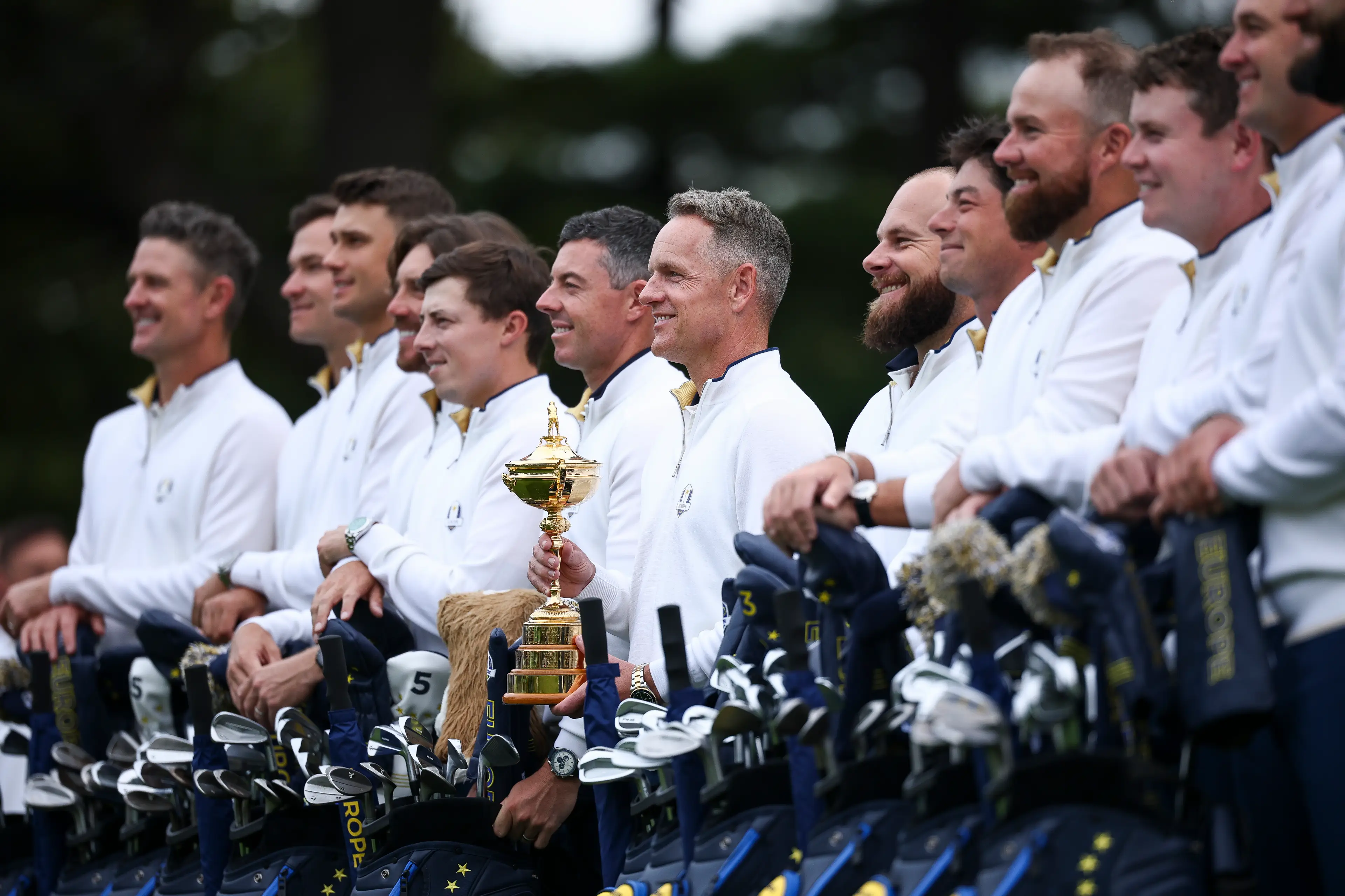 Team Europe. Image: Jared C. Tilton / Staff via Getty