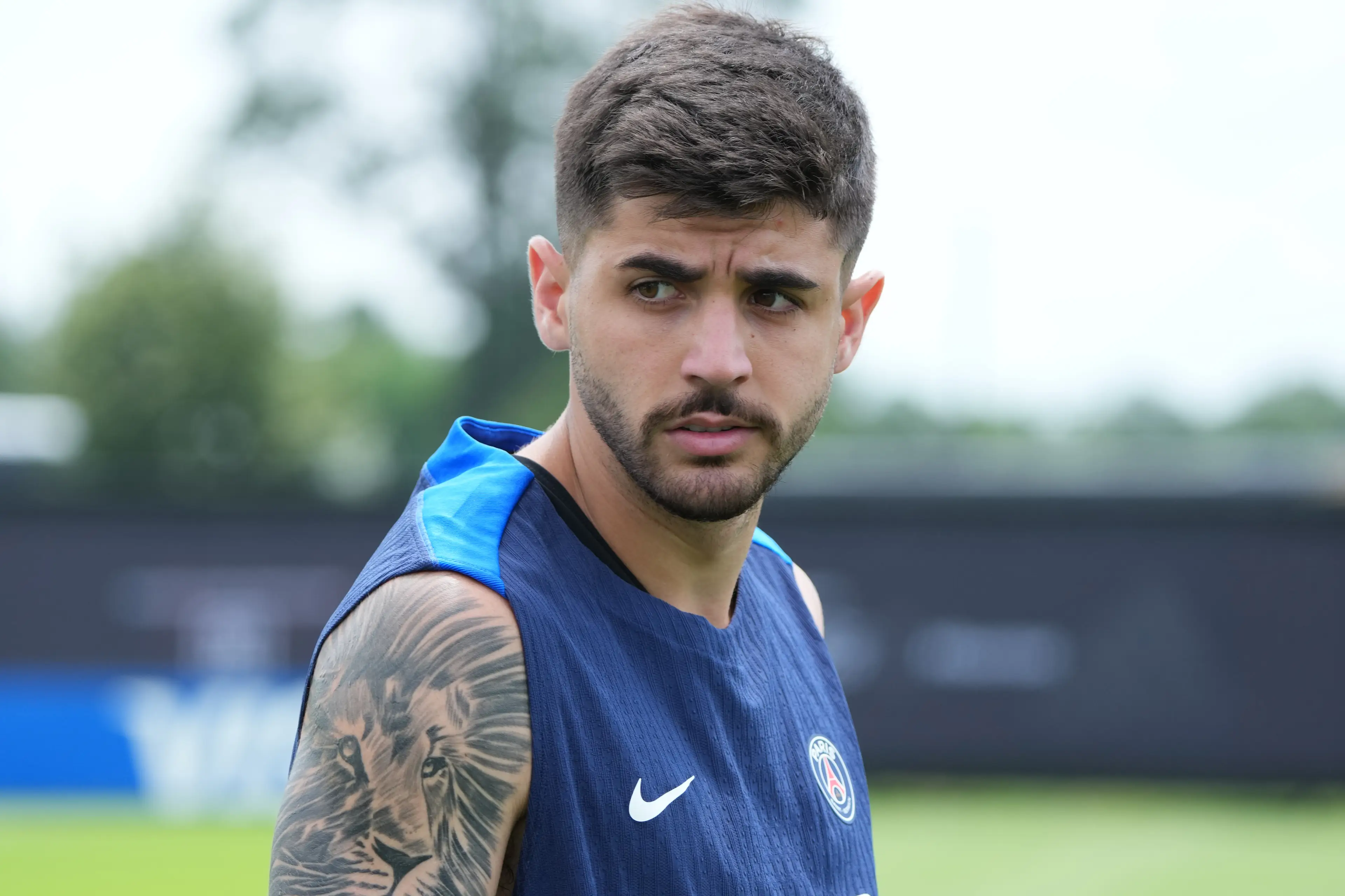 Lucas Beraldo has reportedly asked to leave PSG. Image: Getty