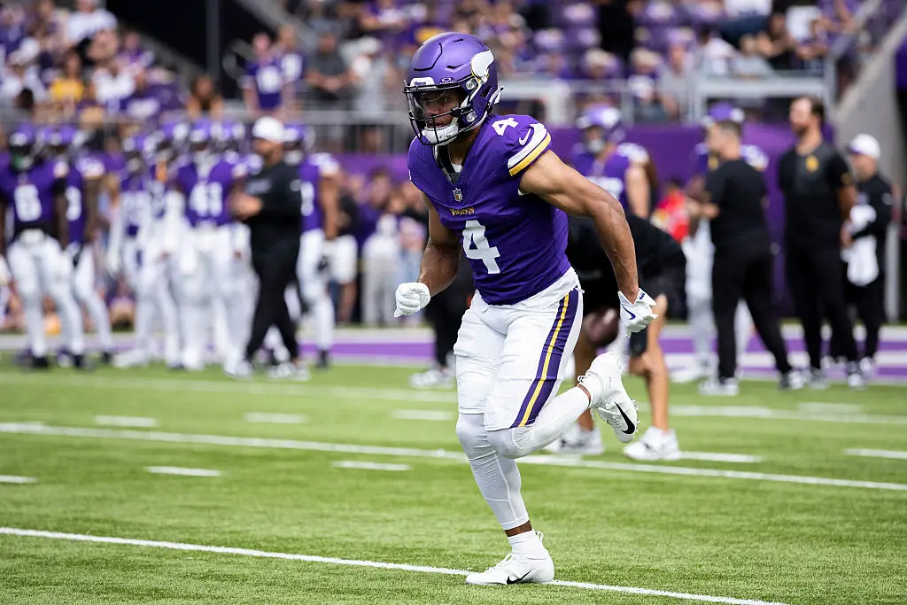 Moore joined the Minnesota Vikings in March 2025. (Image: Kara Durrette/Getty Images)