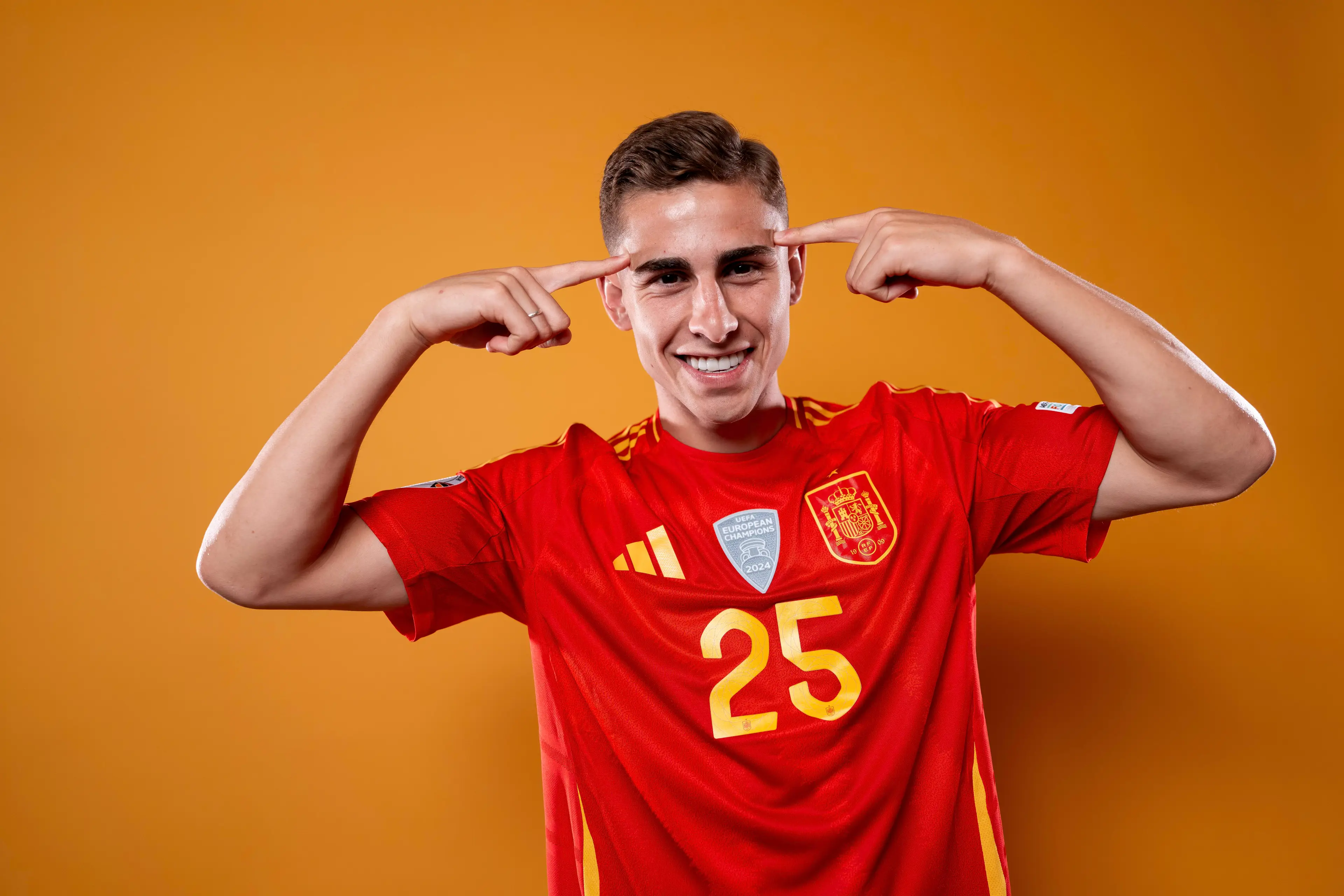 Fermin Lopez has a contract with Barcelona until 2029. Image: Getty