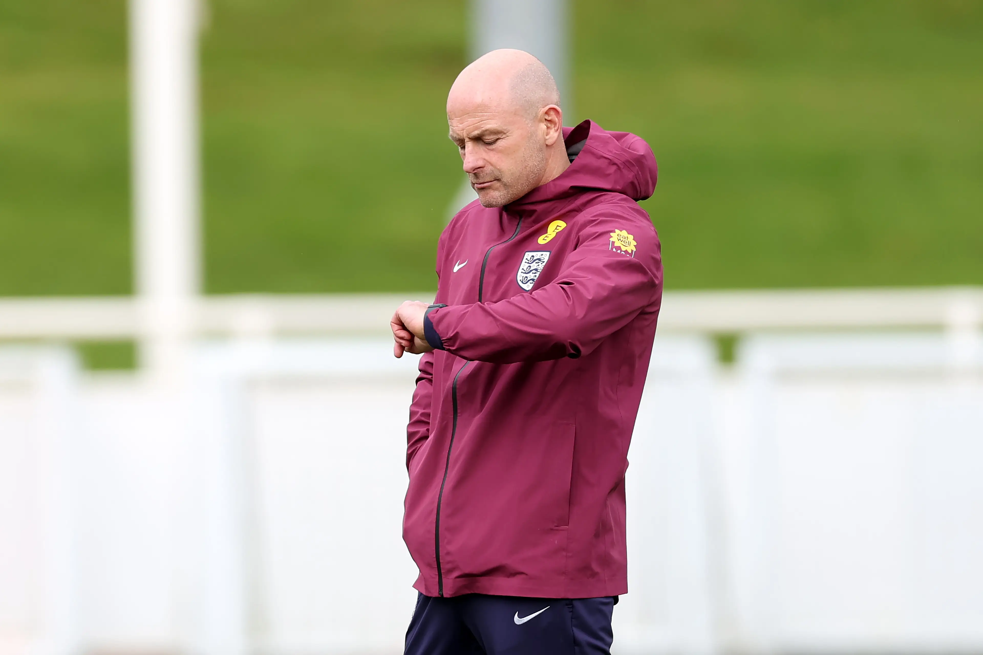 Carsley in training. (