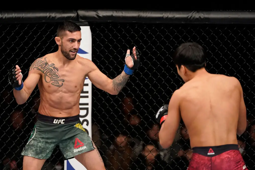 Suman Mokhtarian had two fights in the UFC (Credit:Getty)