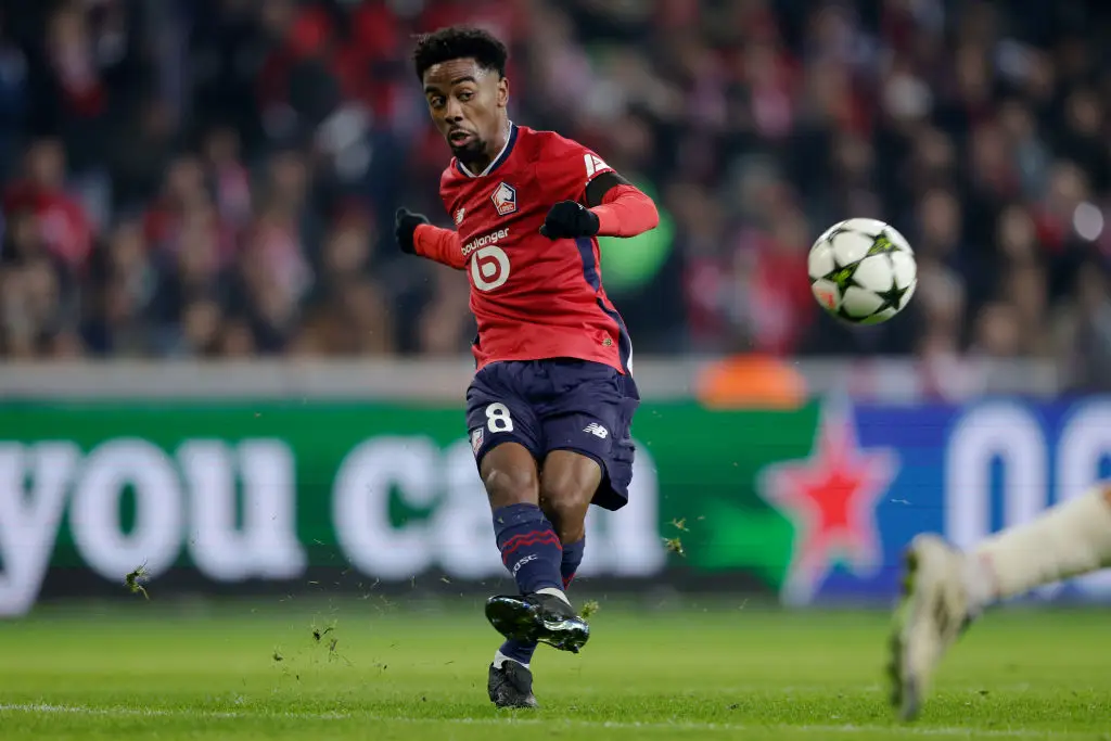 Angel Gomes in action for Lille (Credit:Getty)
