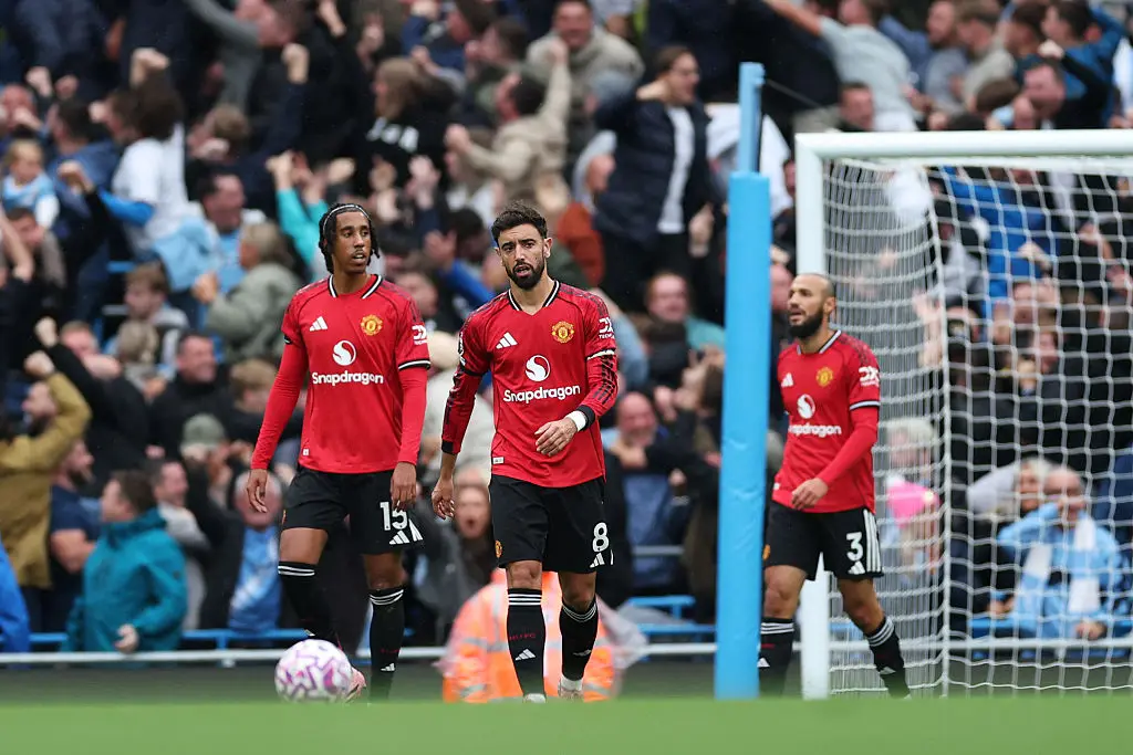 United lost 3-0 to Manchester City on Sunday (Image: Getty)