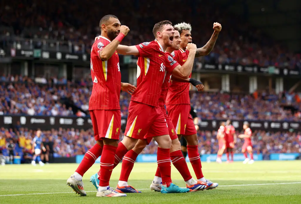 Andrew Robertson started for Liverpool in their Premier League season opener against Ipswich Town. (Image: Getty)