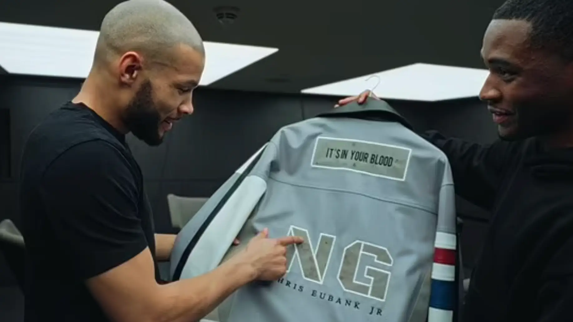 Chris Eubank Jr. is to wear a custom-made jacket featuring the blood of Liam Smith. Image: 1909