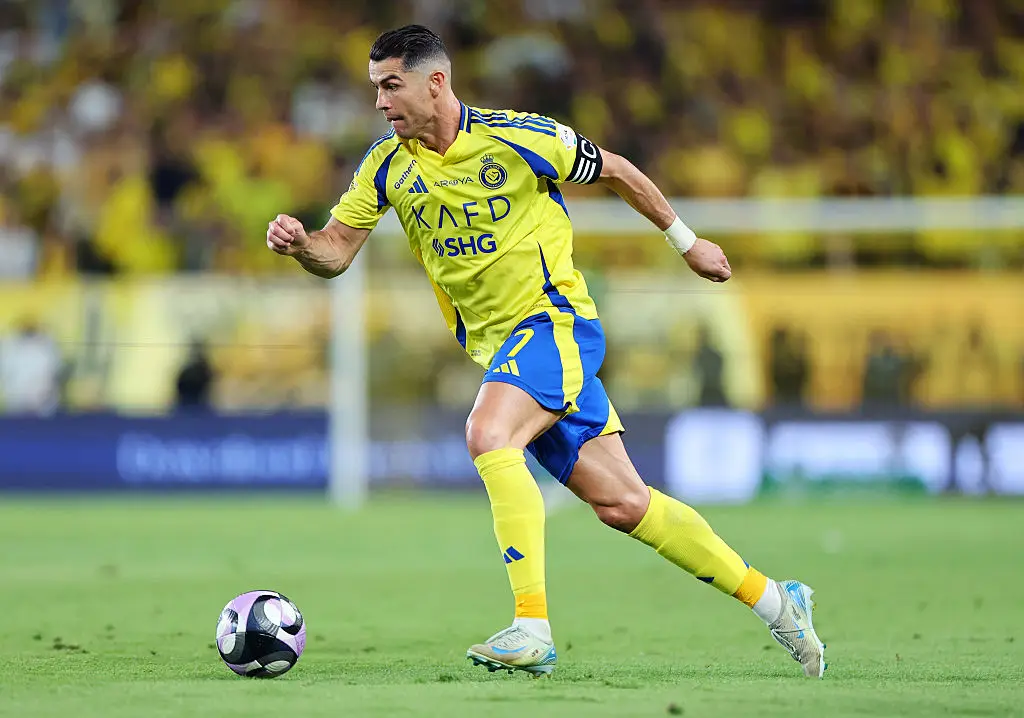 Cristiano Ronaldo in action for Al-Nassr (Credit:Getty)