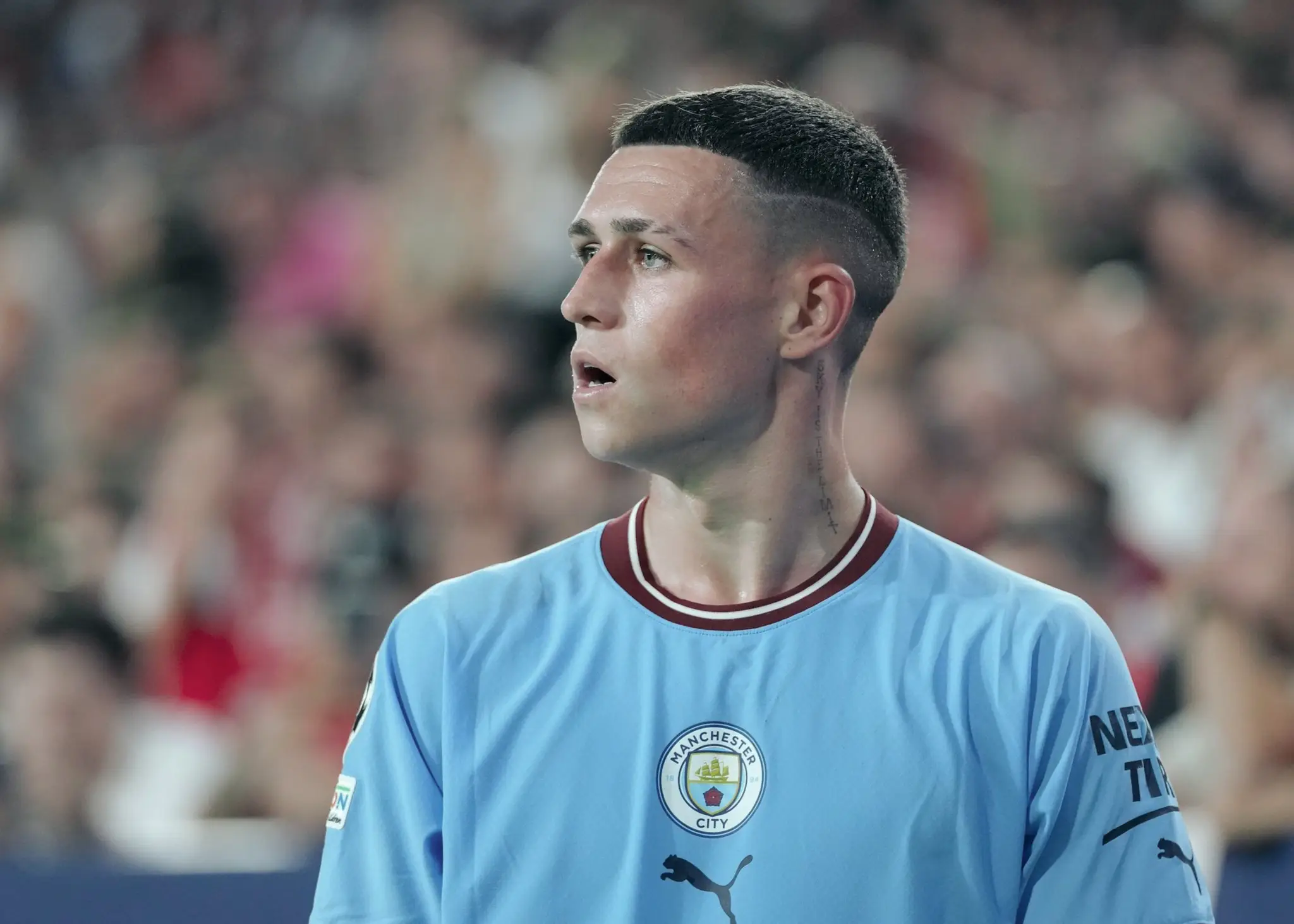 Phil Foden in action for Manchester City against Sevilla (Alamy)