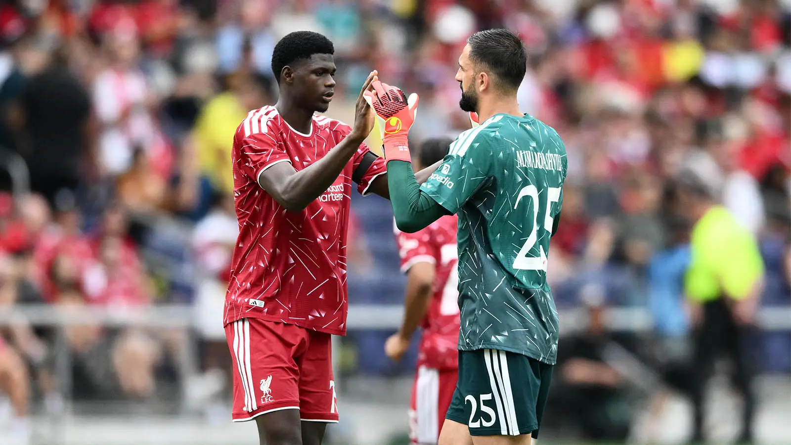 Mor Talla Ndiaye could stay with Liverpool's first team squad this season (Image: Getty)