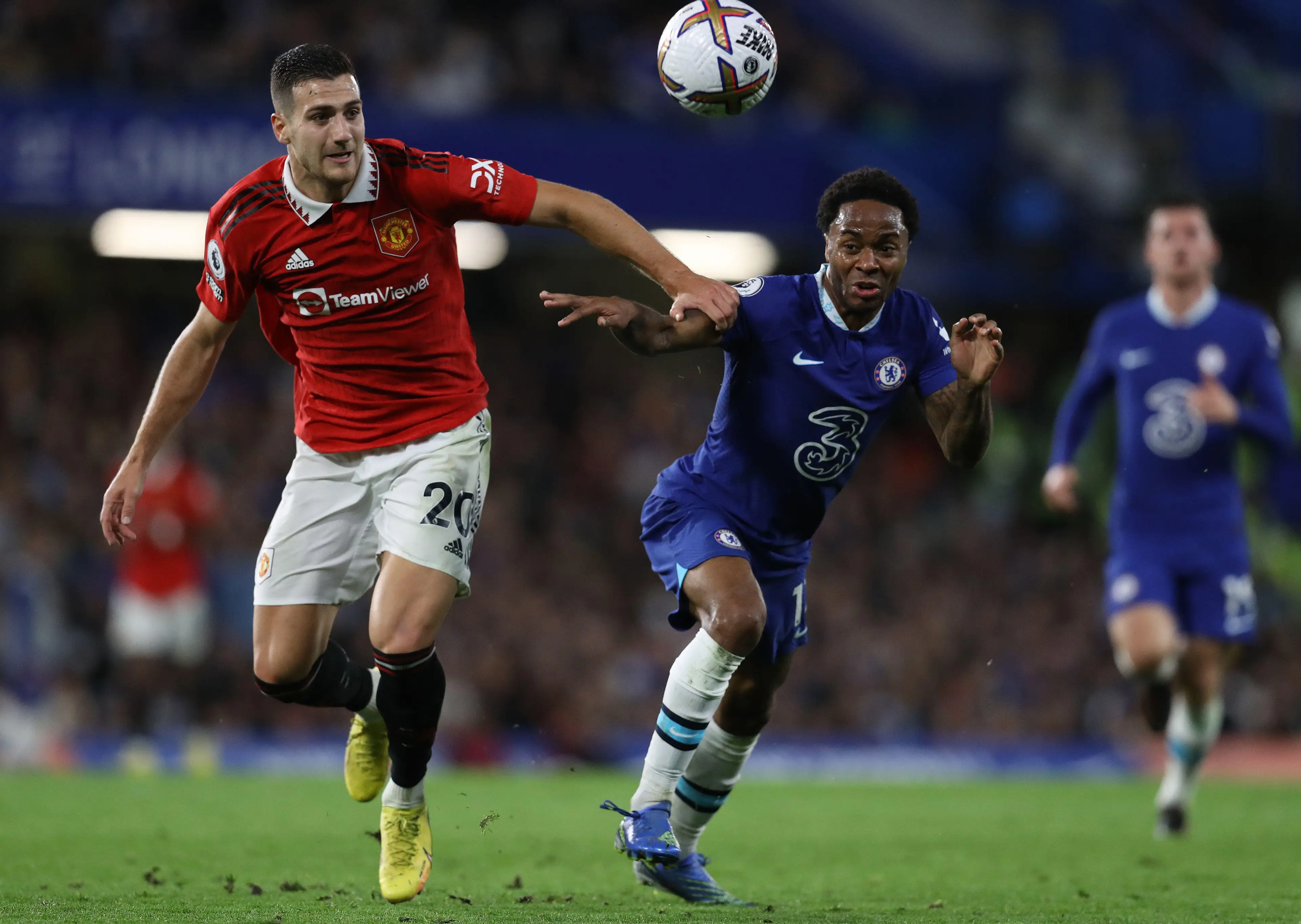 Sterling had a poor game against United. Image: Alamy