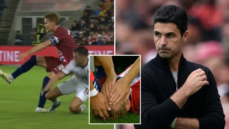 Arsenal handed worrying Martin Odegaard injury update days before North London derby