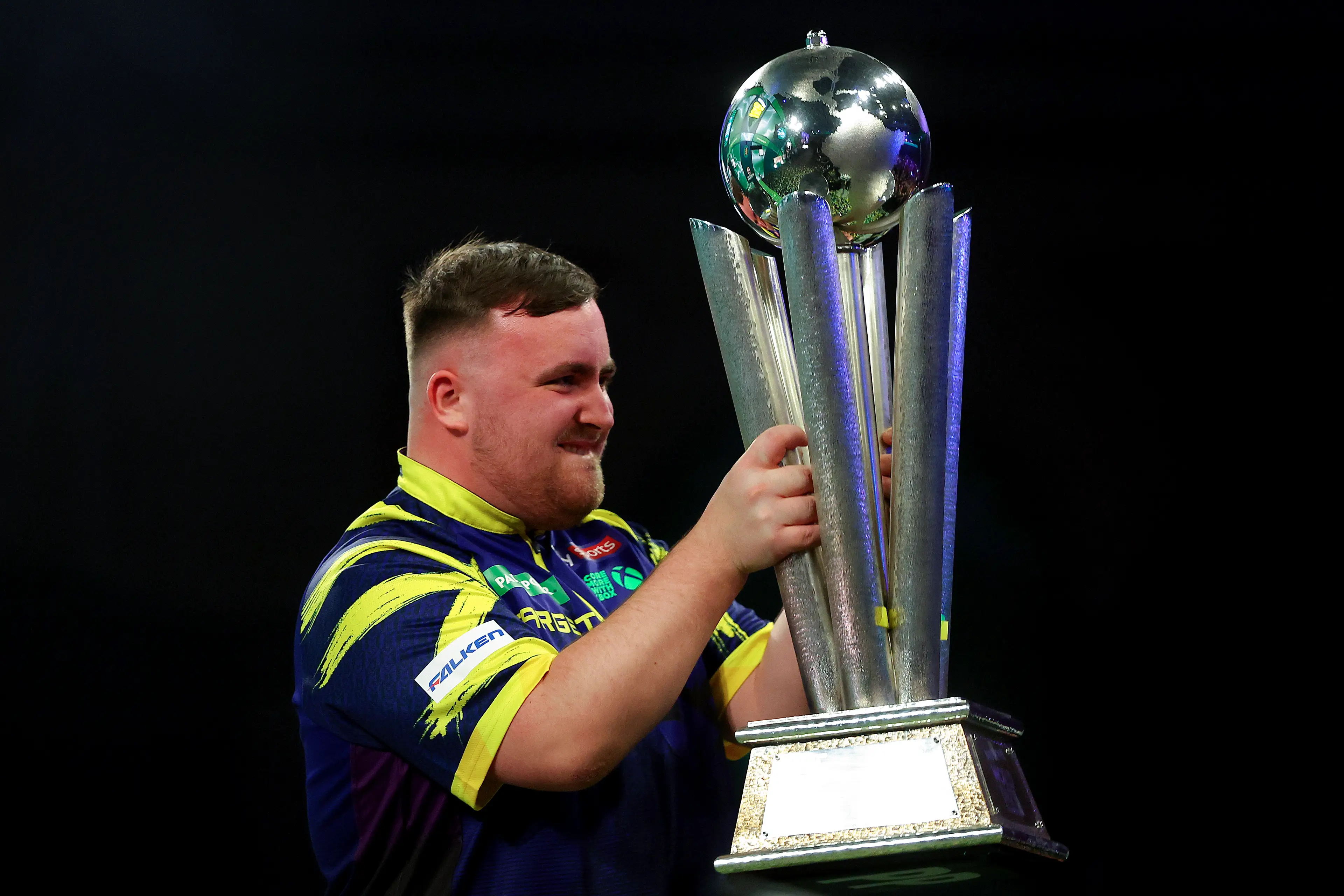 Littler is the No.1 ranked darts player in the world. Image: Getty