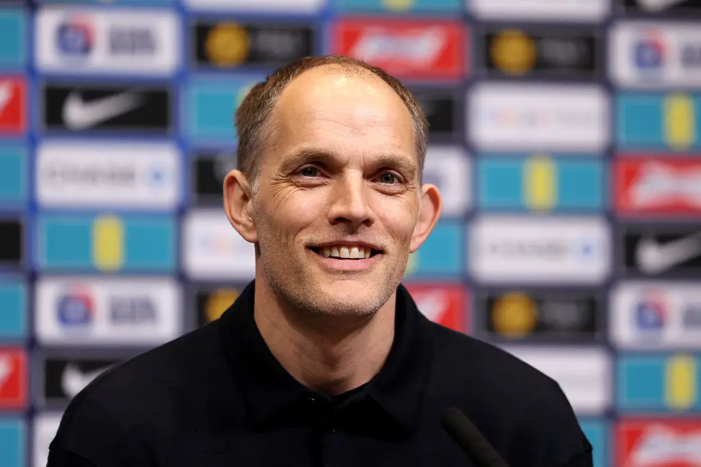 England head coach Thomas Tuchel (Credit:Getty)