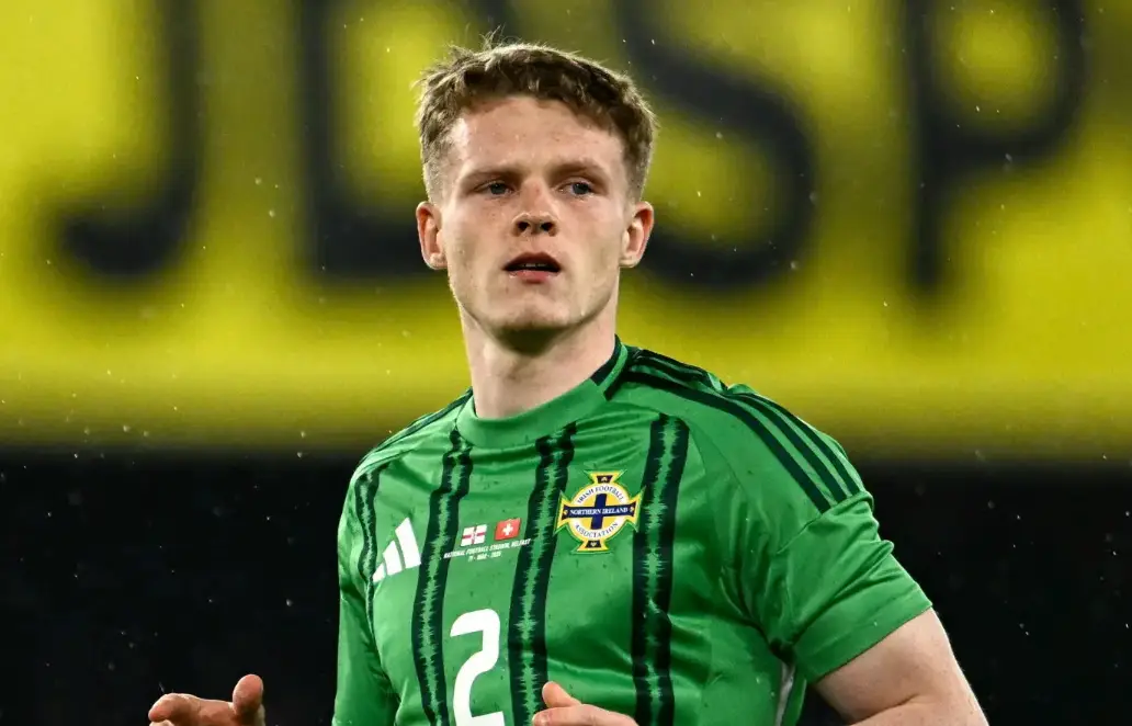 Terry Devlin is believed to be Wrexham's top target. (Image: Ben McShane/Sportsfile via Getty Images)