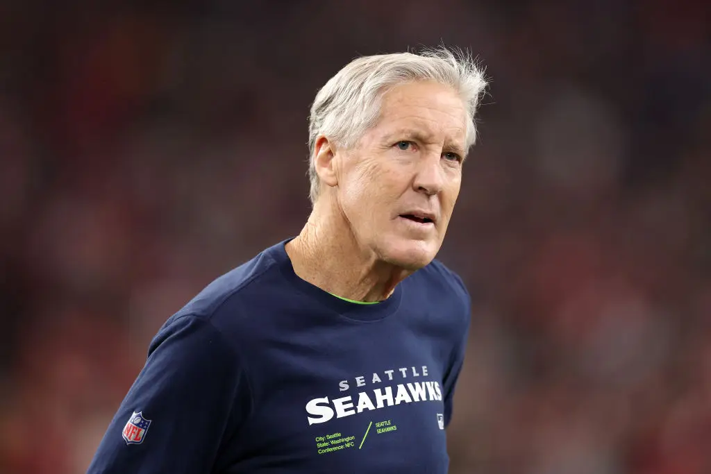 Pete Carroll left the Seattle Seahawks in January (Image: Getty)