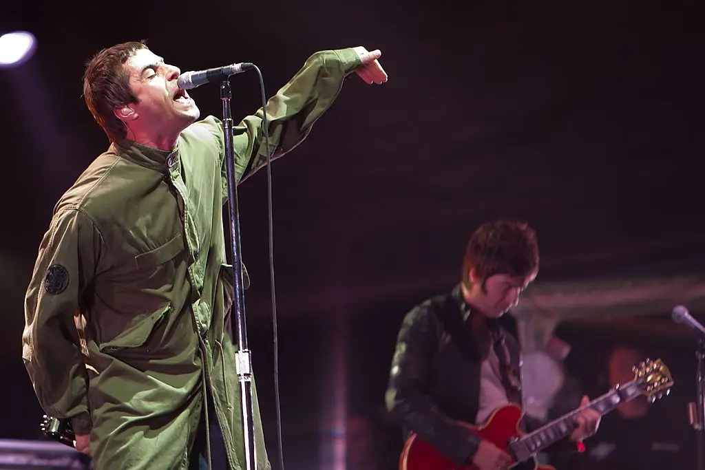The Gallagher brothers last performance together was at V Festival in Stafford in August 2009. (Image: Getty)