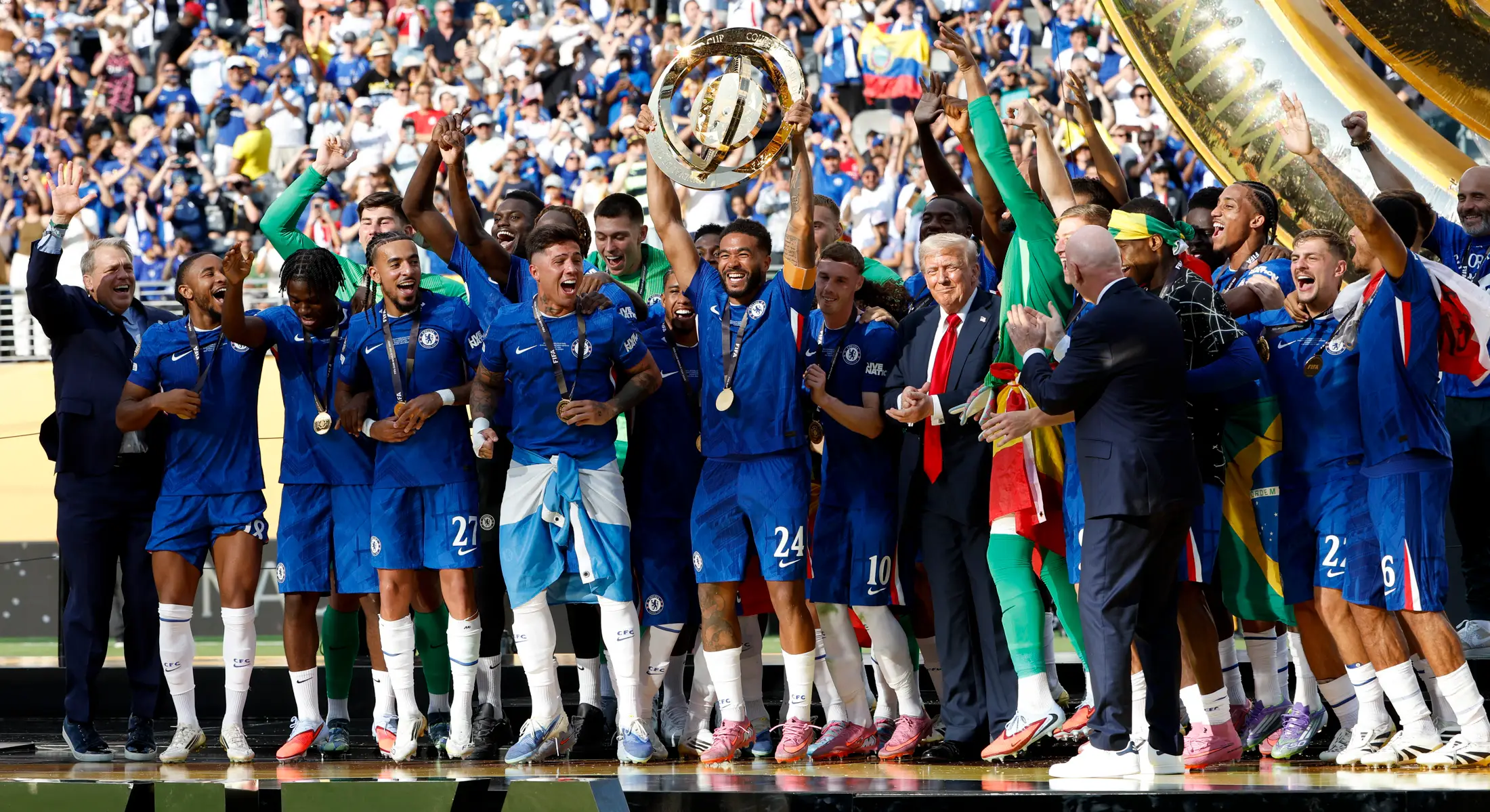 Chelsea won the Club World Cup this year. (Image: Jean Catuffe / Contributor via Getty)