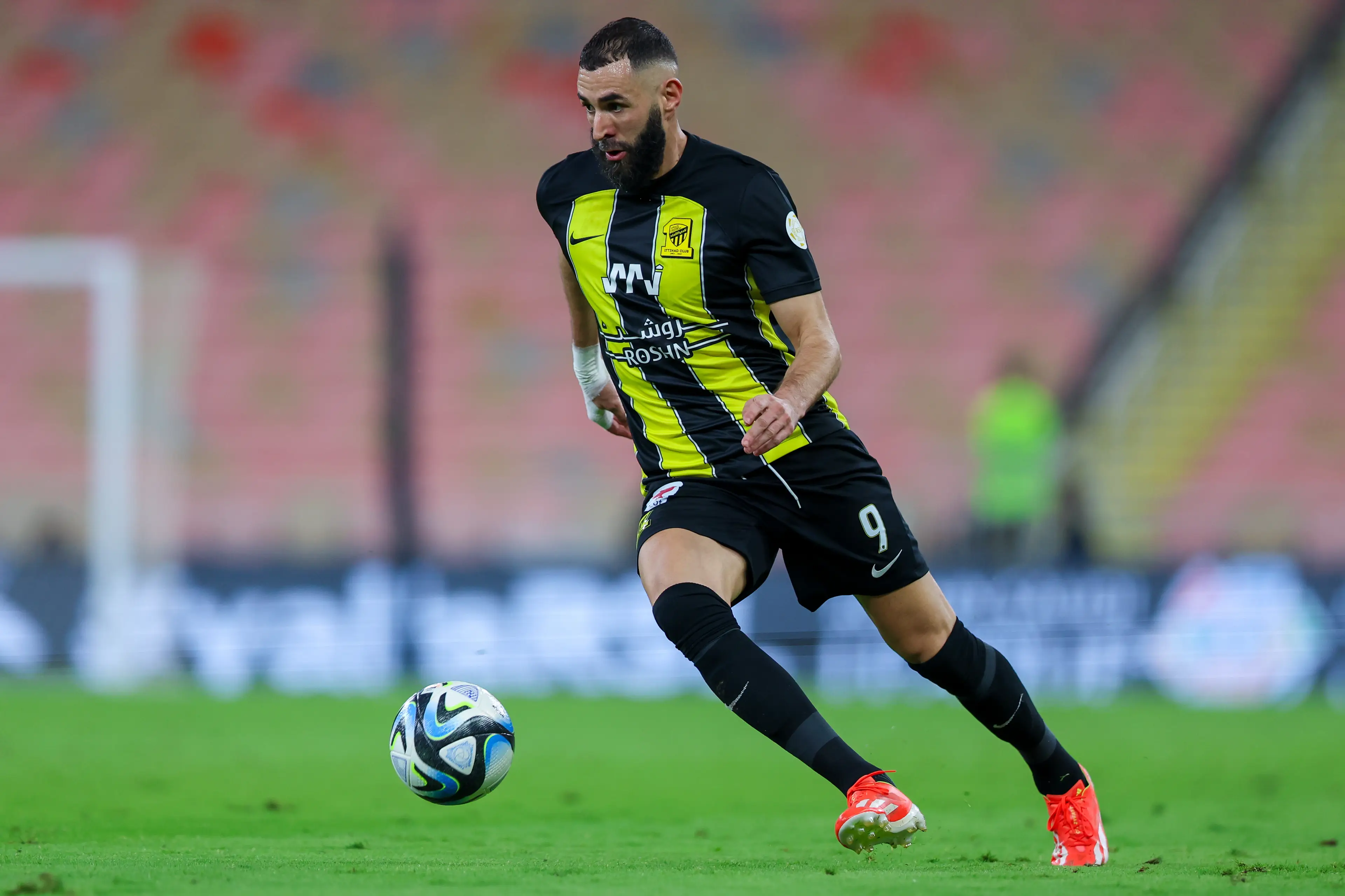 Al Ittihad's Karim Benzema. (