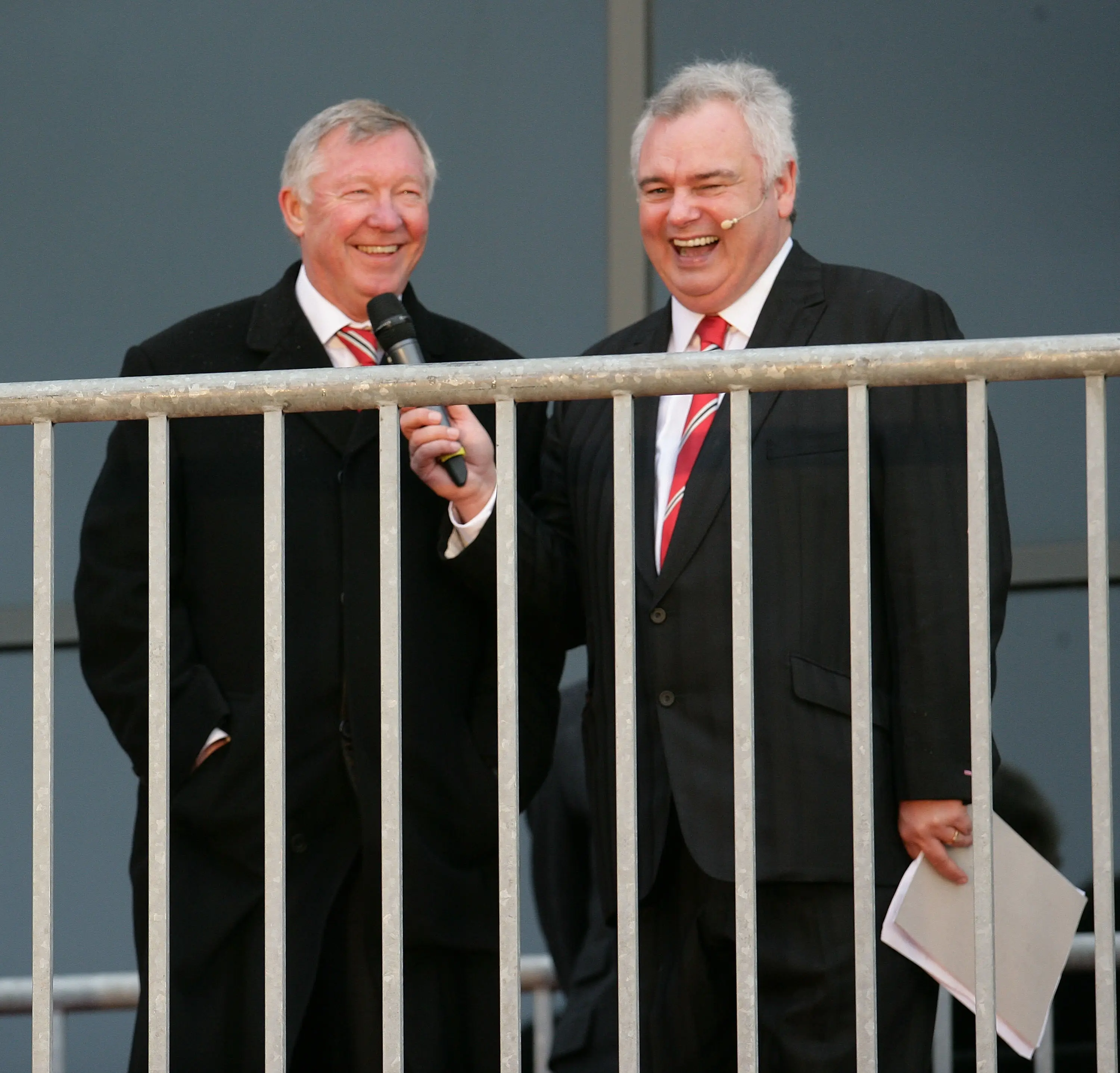 Ferguson teamed up with Holmes on the ITV show. Image: Getty