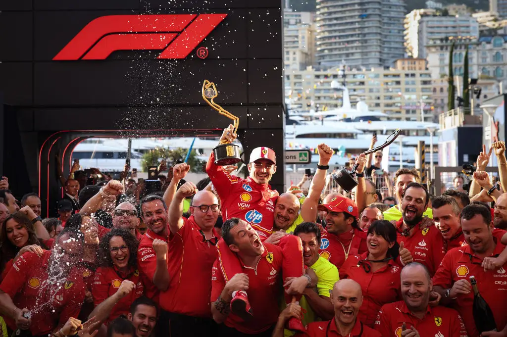 Leclerc won the Monaco Grand Prix last year. (Image: Ryan Pierse/Getty Images)
