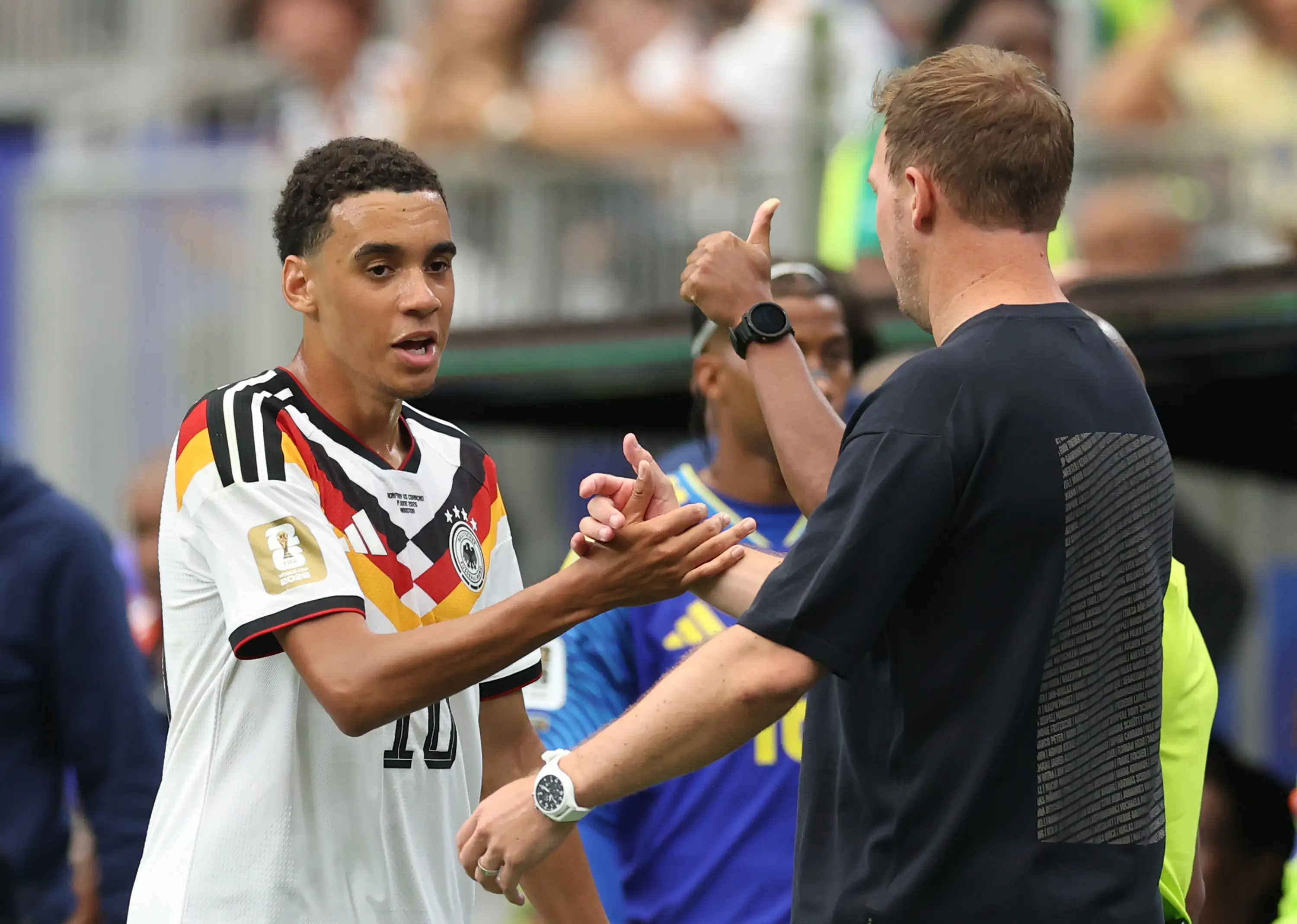 Musiala scored for Germany in their 7-1 rout of Curacao. Image credit: Getty