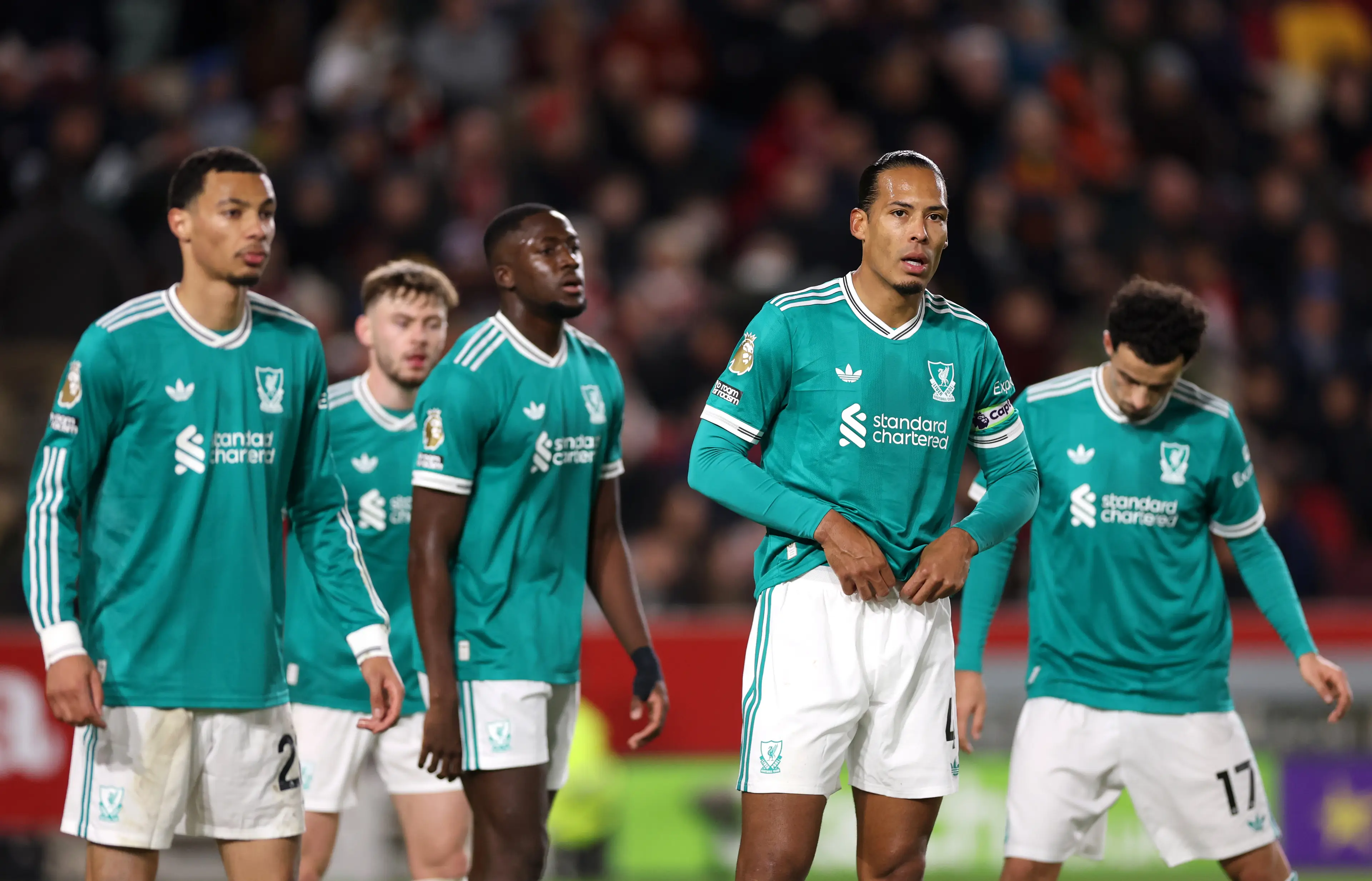 Liverpool have lost their last four Premier League games in a row. (Image: Getty)