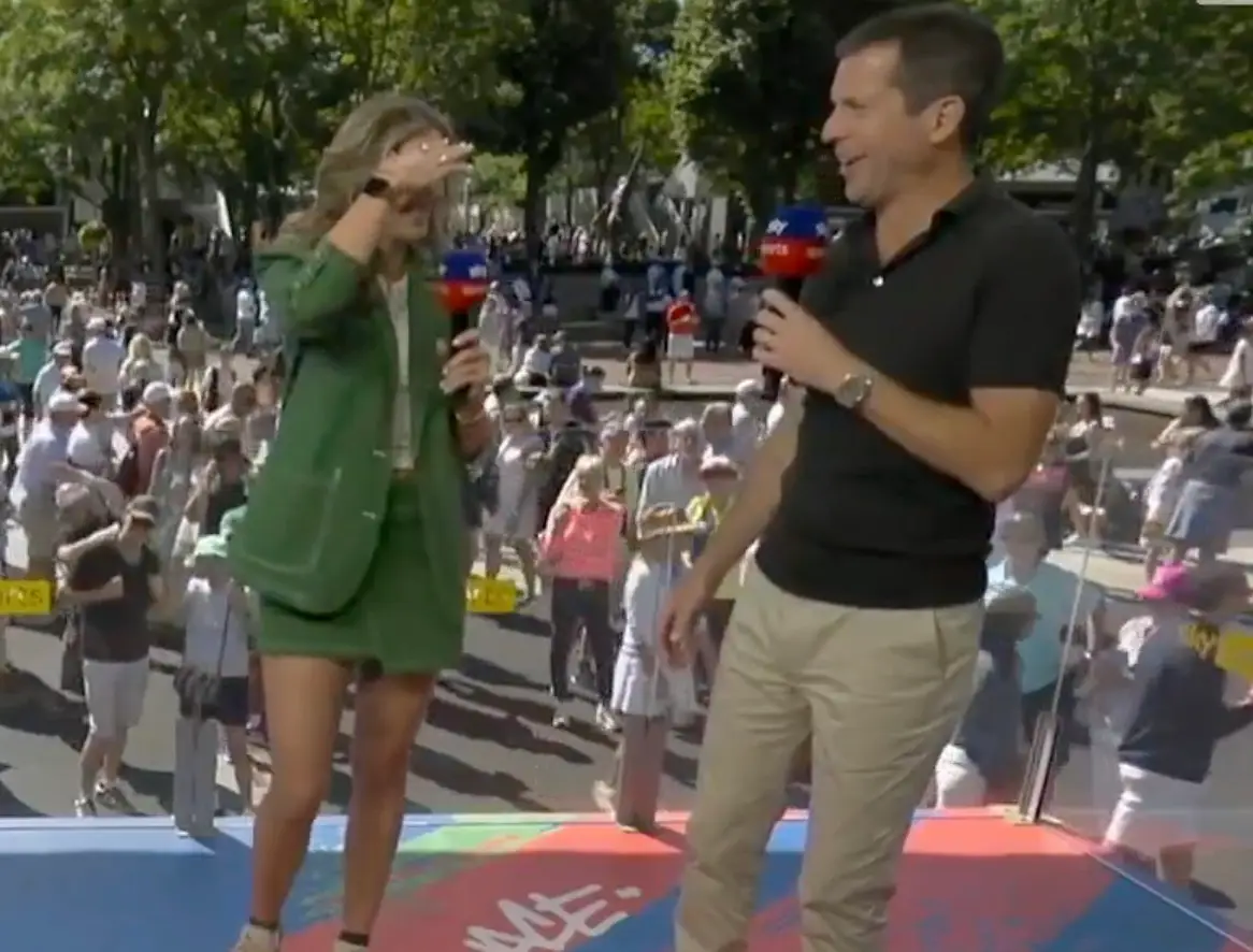 Robson made the blunder live on Sky Sports (Image: Sky Sports)