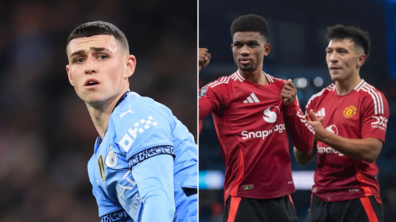Phil Foden made his feelings clear on which Man City player was to blame for Amad's Man Utd winner